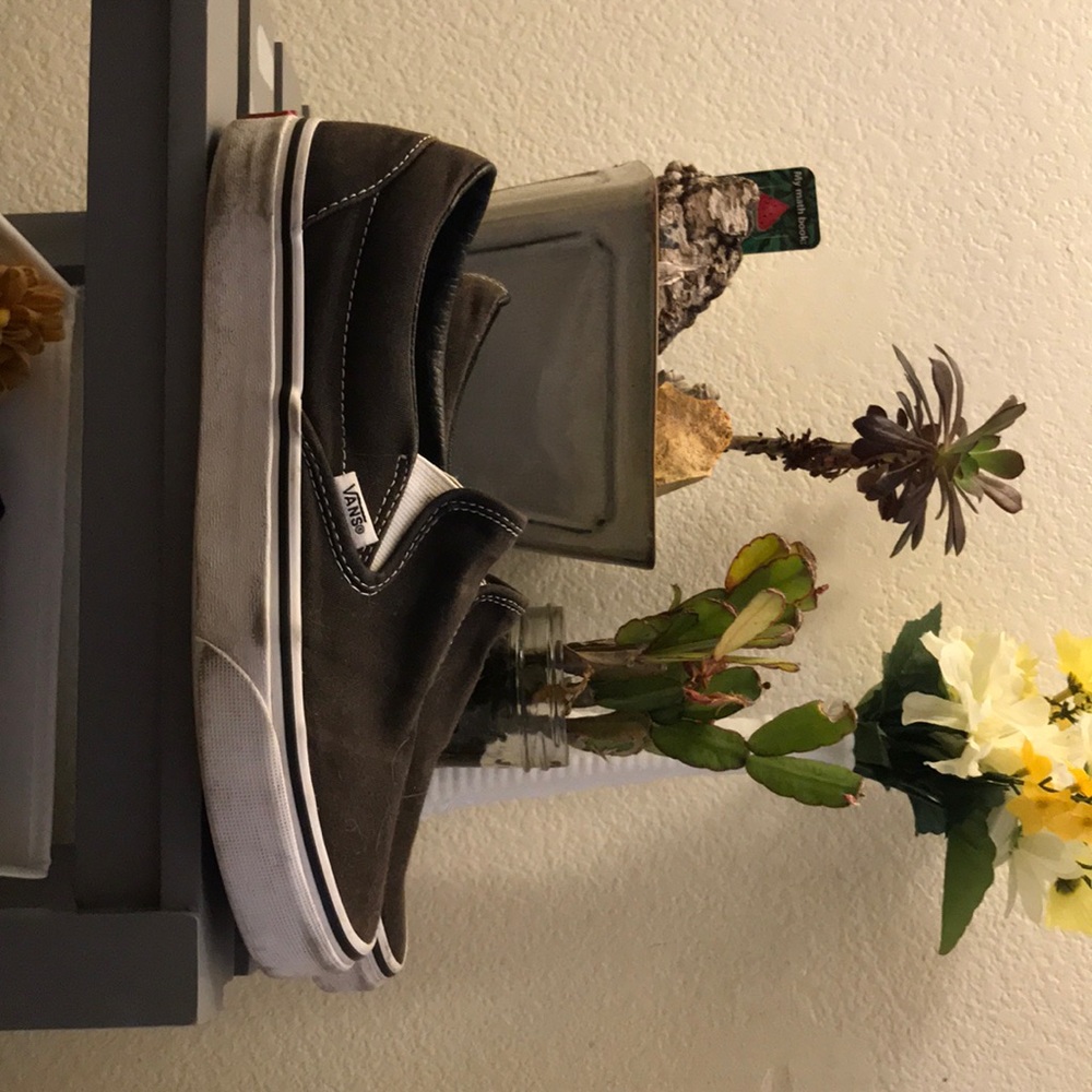 🌞 Black Slip On Vans